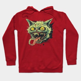 Creepy Cat Zombie Hoodie